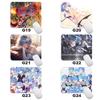Стандартная аниме-подставка для мыши R_Re:Zero Маленький коврик для мыши Rem Дорожные коврики для мыши Нескользящий дорожный коврик для мыши ПК Нескользящий игровой коврик для мыши