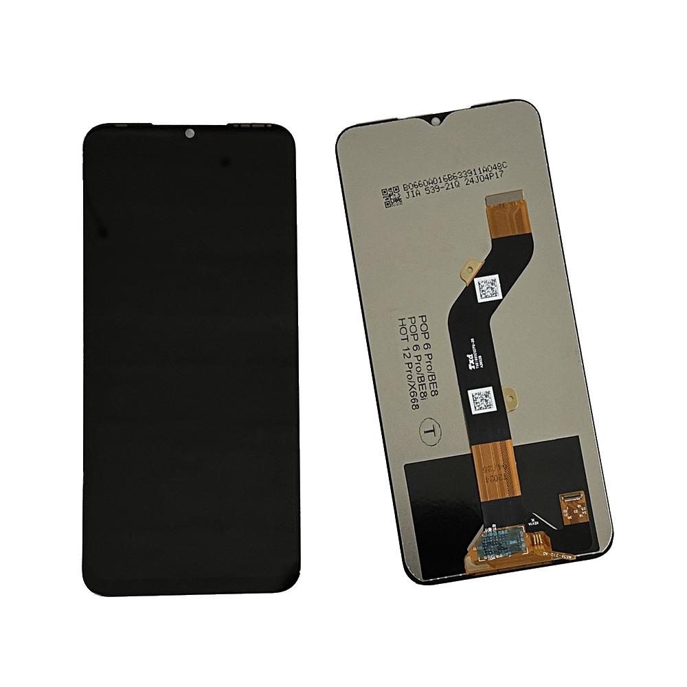 Полный модуль LCD-экрана и сенсорного стекла для Tecno Pop 6 Pro BE8