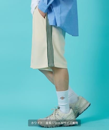 IMPROMES Casual Shorts [SIDEWAYSTANCE] Line Jersey Shorts, Men's, Navy