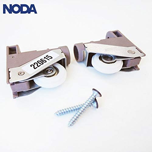 [MPP7 (successor To MPPX7)] NODA Interior Sliding Door Adjustable Rollers for Lower Doors, Set of Two. Compatible Primarily with 2014-2000 Models. Rep