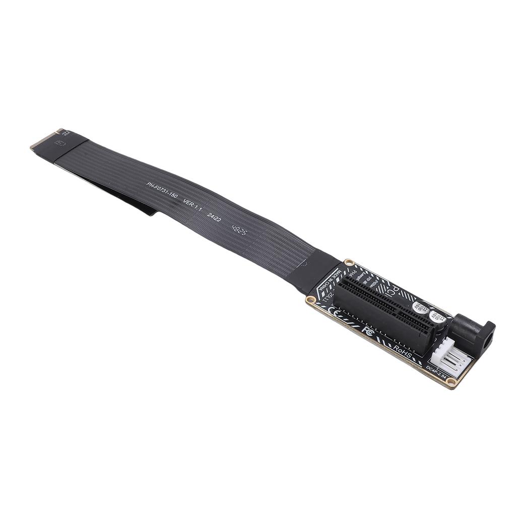 Кабель-удлинитель PCIe 4.0 X4 на M.2 M-Key 64 Гбит/с PCI Express X4 на M.2 для внешнего расширения GPU SSD
