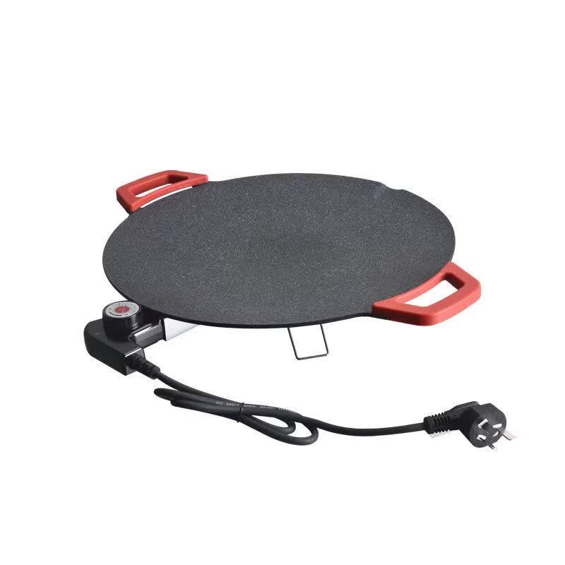 WuTuo Electric Smokeless BBQ Grill Pan, 40cm Round