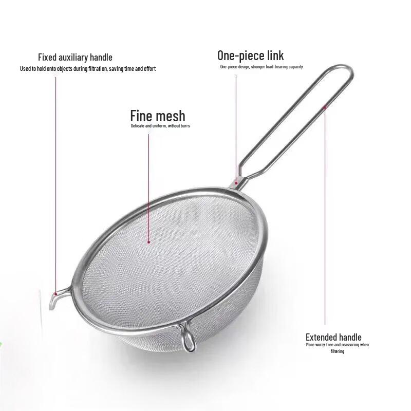Huabeishi Stainless Steel Fine Mesh Strainer