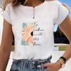 Asian Size-Print Graphic Tee Butterfly Style Trend 90s Casual Women's Clothing Summer Top Ladies Female T Fashion Short Sleeve T-shirt