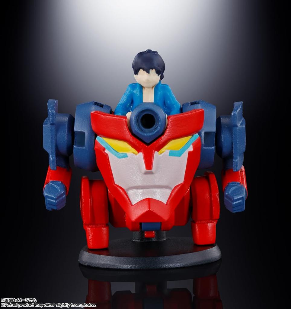 TAMASHII NATIONS Soul of Chogokin Tengen Toppa Gurren Lagann Complete Transformation Combined Gurren Lagann Giant Spin Giga Drill Set 180mm Painted