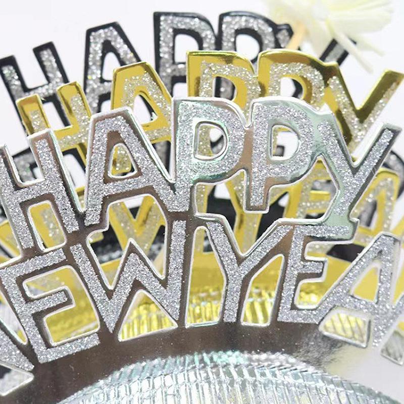 2024 Crown Favors Фотореквизит С Новым годом Вечеринка Головной убор Бумажный головной убор Подарок