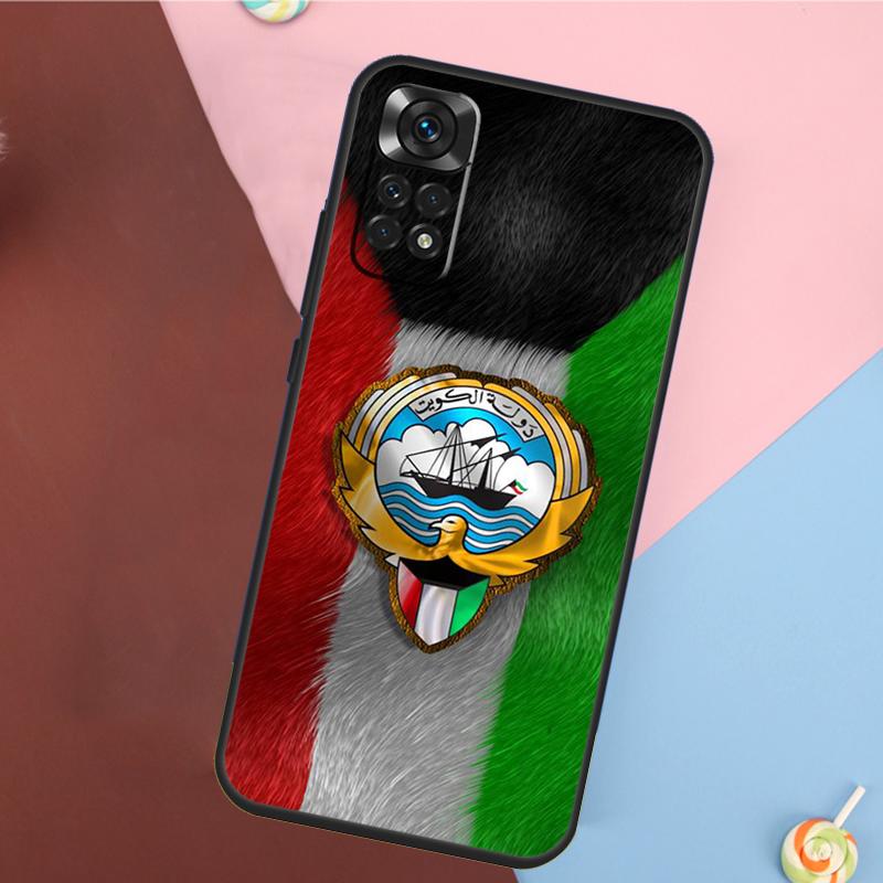 Чехол с флагом Кувейта для Xiaomi Redmi Note 13 14 Pro 12 11 9 10 9S 10S 11S 12S Redmi 14C 10C 12C 13C