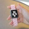 Смоляной ремешок для Apple Watch Ремешок 45 мм 44 мм 42 мм 40 мм 41 мм 45 мм Металлическая пряжка correa браслет iwatch серия 8 7 6 5 4 Ultra 49 мм