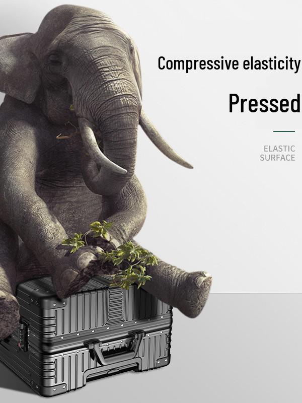 Чемодан с алюминиевой рамой и универсальными колесами: Варианты ручной клади 20", 24", 26" и 28" для студентов и путешественников