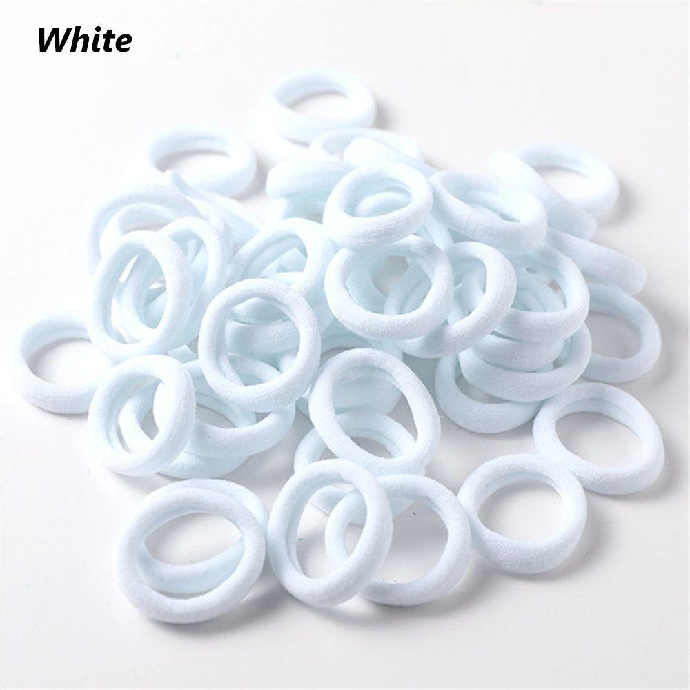Girls Hair Accessories Nylon No-damage Rubber Bands Scrunchies Elastic Hair Bands Hair Rope Ties