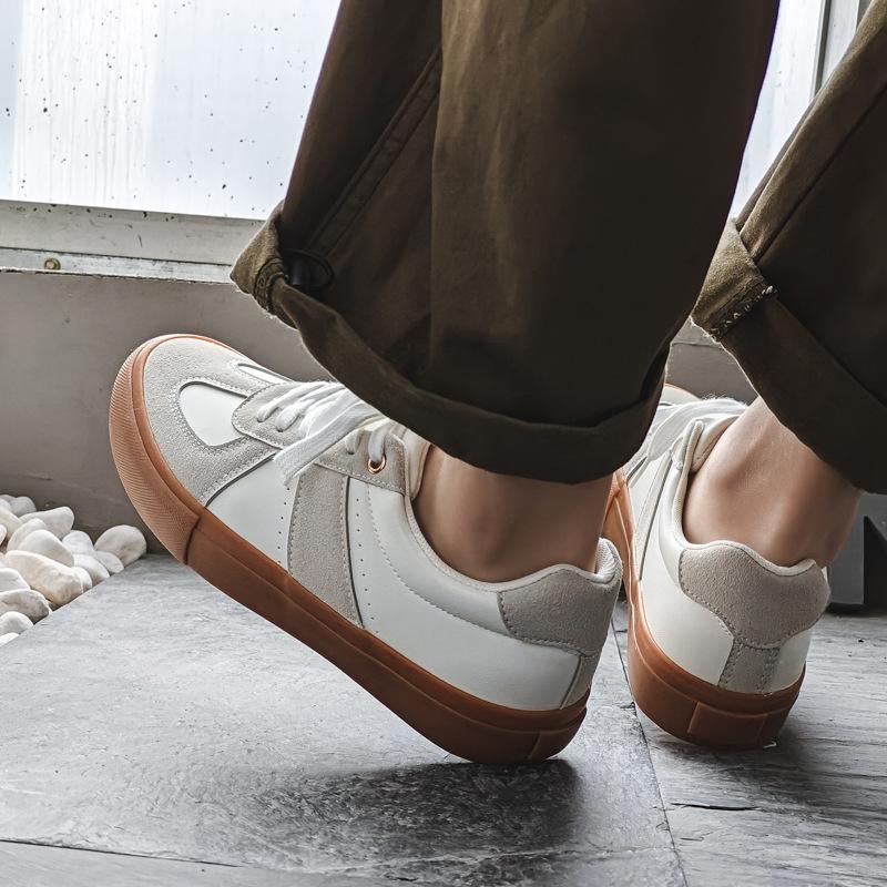 Весенние дышащие толстые уличные туфли мужские повседневные осенние рабочие туфли на мягкой подошве женские слипоны 36-45