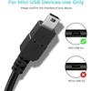 Amzpas 1.8M Charging Cable USB 2.0 Type A to Mini B Cable for PS3 Controller Charger, Mini USB Da...