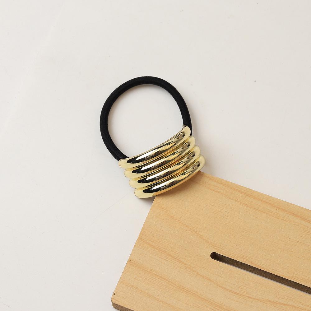 Блестящая веревка для волос из сплава: Износостойкий, красочный, стильный аксессуар для волос для женщин