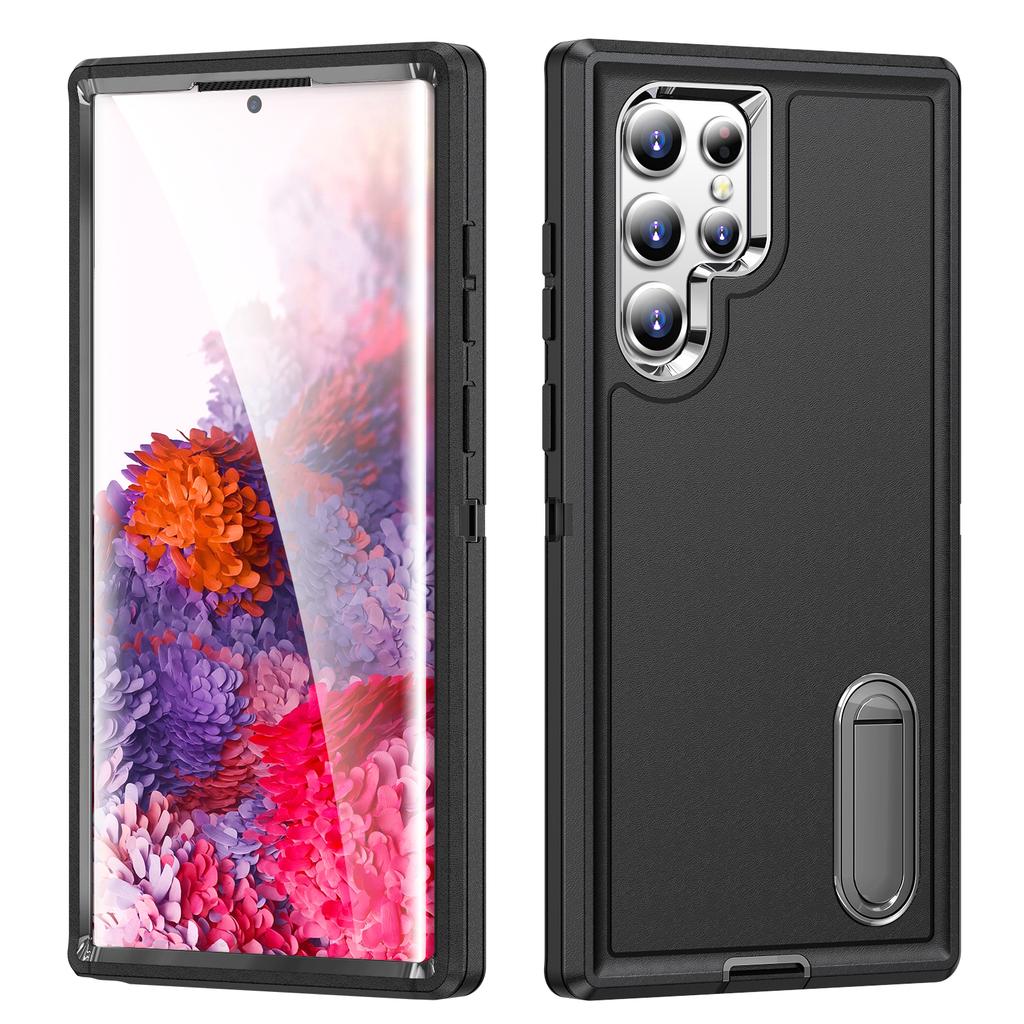 Чехол-подставка ударопрочный для Samsung Galaxy S25 Ultra Edge S24 Plus S23 FE S22 Ultra A56 A36 5G A16 A15 A54 A14 A53