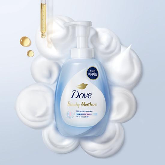 Dove Moisture Foaming Body Wash (2 types) (Deep Moisture/Brightening)