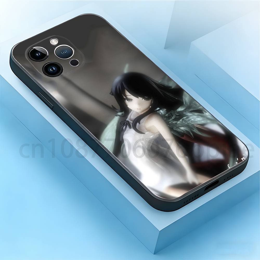 Saya No Uta Песня S от S-Saya Чехол для телефона для iPhone 17,16,15,14,13,12,11,Plus,Pro Max,Mini, Мягкий силиконовый черный чехол