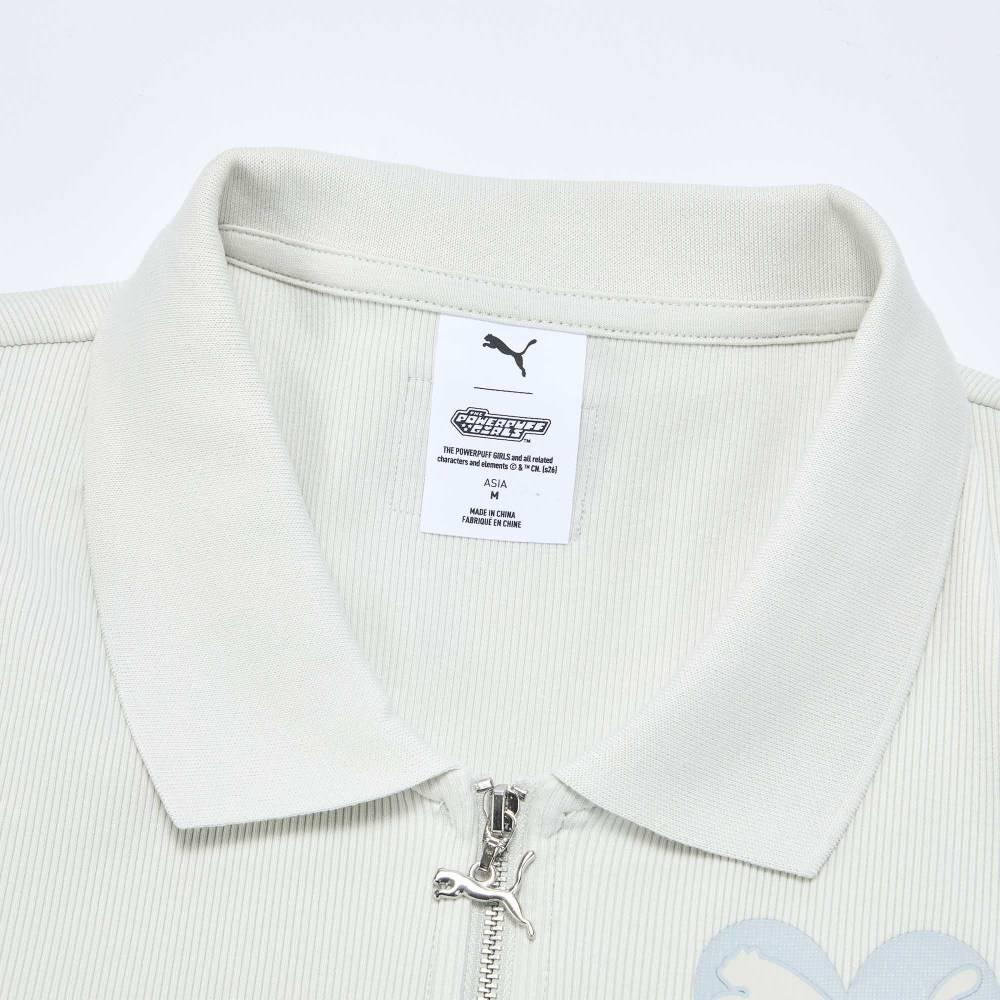 Puma X Суперкрошки Ppg Рубашка-поло в рубчик Женские топы 63746682