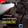 LED Machine Tool Work Light – CNC Lathe Hose Magnetic Gooseneck Light 24V/220V