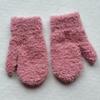 Windproof Kids Warm Gloves Warm Short Gloves New Full Finger Gloves  Autumn and Winter