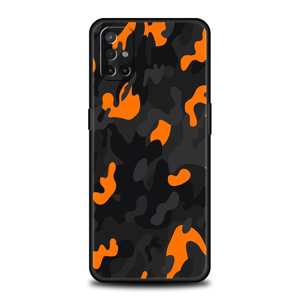 Камуфляжный Военный Чехол Для Телефона Для OnePlus 12R 9R 12 11 10 Pro 9 8 7 7T 8T 10T 9RT Nord 2T N10 N200 CE 2 5G Черный Чехол