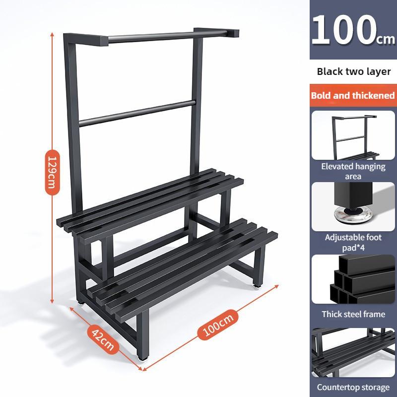 Садовая стойка для комнатных растений из нержавеющей стали, металлическая водонепроницаемая стойка для цветов, многоуровневая полка-лестница