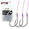 FTK 50/100pcs Baitholder Fishing Hooks Sea Barbed Long Shank Beak Hook Live Bait Holder Fishing Worm Hooks Saltwater Accessories Tackle