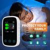 3 in 1 Portable Carbon Monoxide Detector Temp Humi Meter Rechargeable Travel Mini CO Detector Vibration Sound Alarm LED Screen