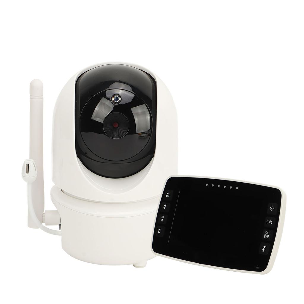 SM43A Baby Monitor Wireless Video Baby Monitor with Camera Ball Head Rotation Room Temperature Detection 2 Way Talk