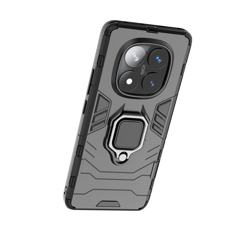 Armor Shockproof Magnetic Ring Stand Holder Case For Xiaomi Redmi Note 14 13 12 Pro 5G Pro+ 12S 4G Camera Protection Cover