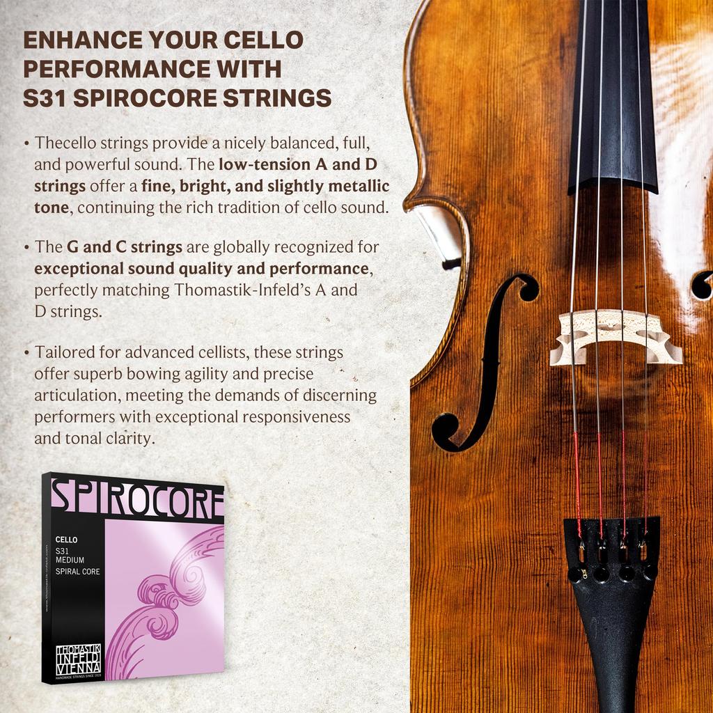 Набор струн для виолончели SPIROCORE