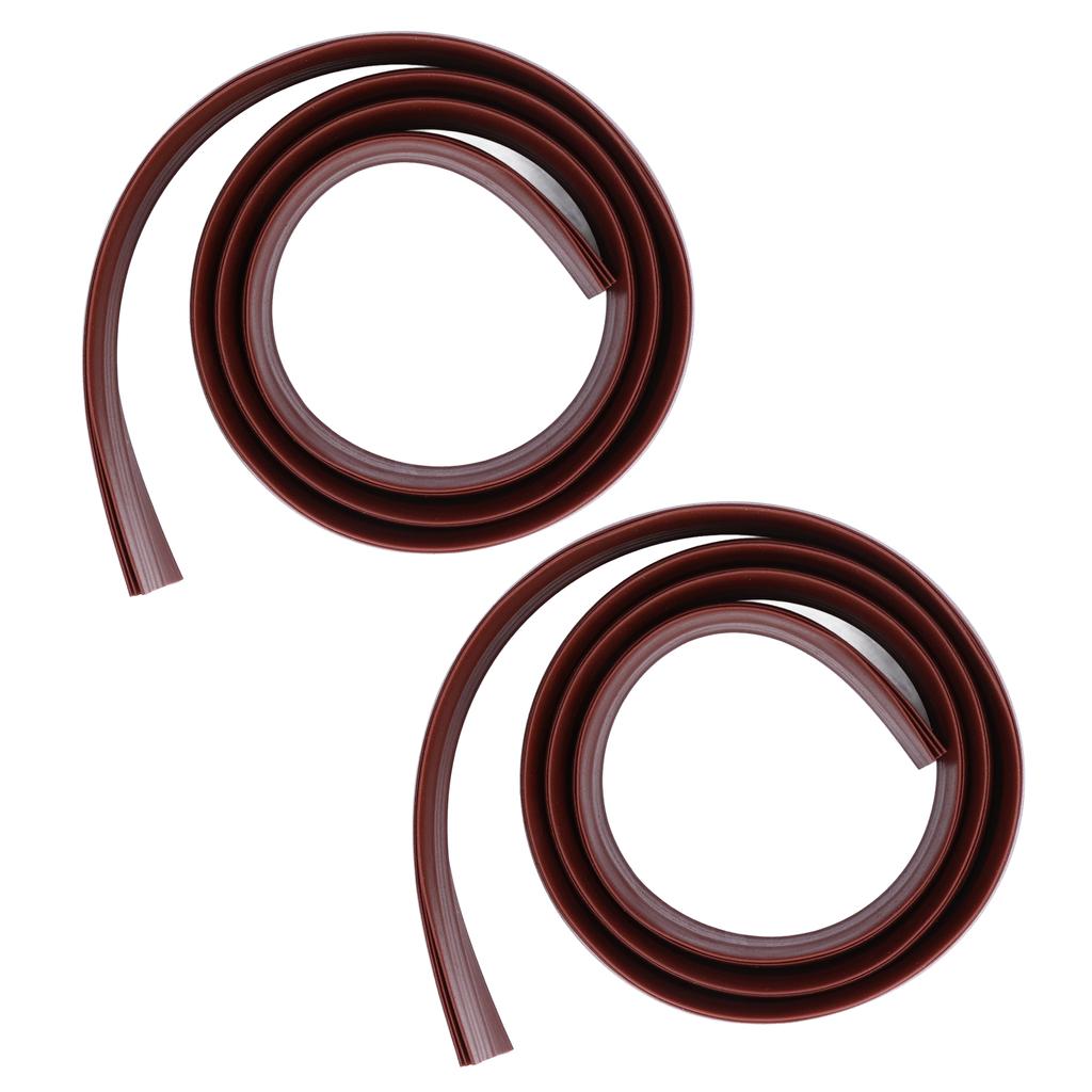 2 шт. Дверной уплотнитель Самоклеящийся TPE Под уплотнитель Звукоизоляционный Нижний Уплотнитель от непогоды