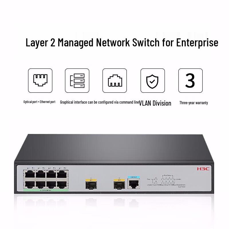 H3C S1850V3-10P-EI Gigabit Ethernet Switch