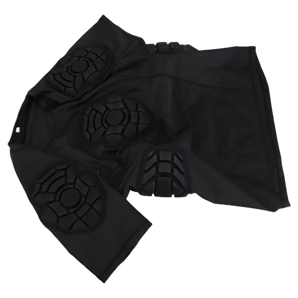 Вратарская футболка для мужчин женщин EVA Футбольная компрессионная футболка с защитой Футбольная защитная экипировка Защита ребер