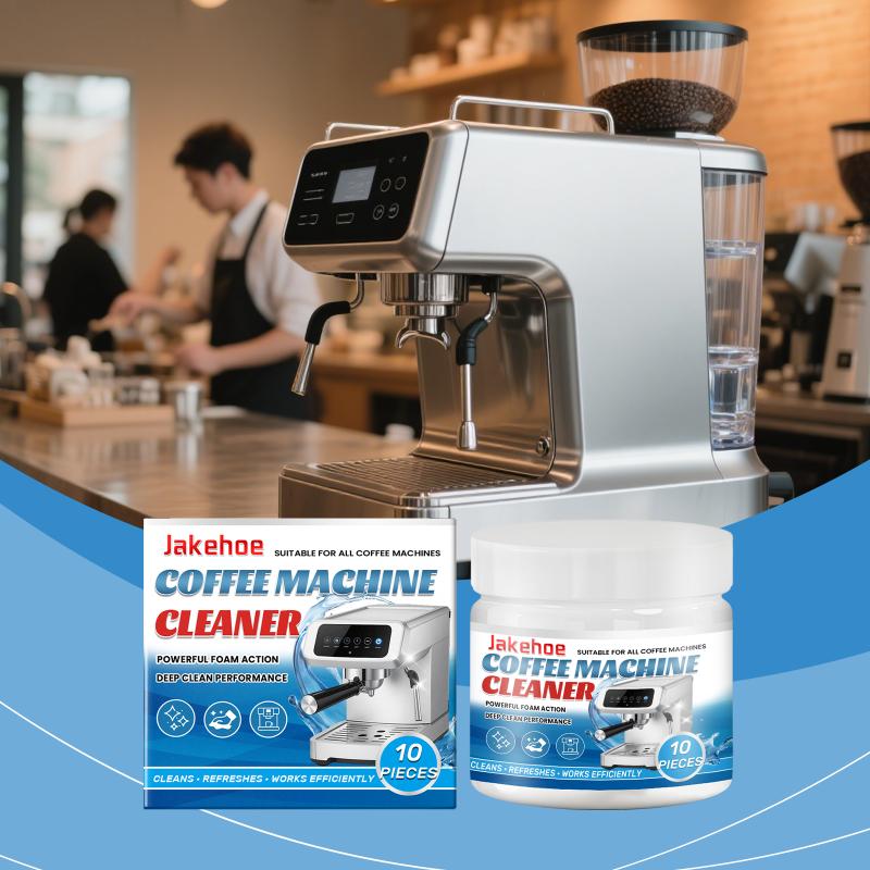 Descaling Agent for Coffee Machines Household Tablets Removes Tough Limescale Quick Cleaning Solution for Espresso Makers