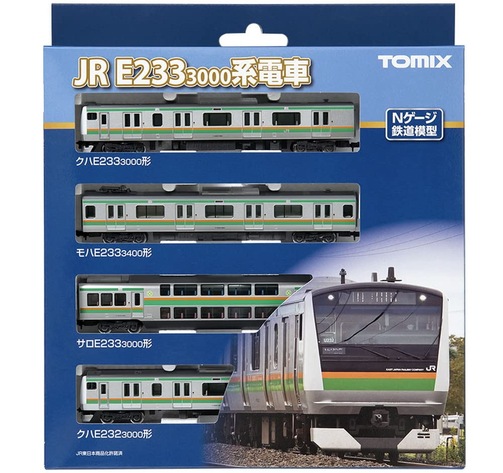 TOMIX N Gauge JR E233 3000 Series Basic Set A 98506 Модель поезда железной дороги 1/150