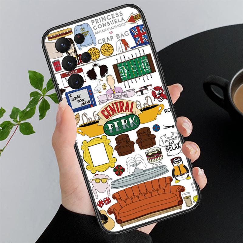 Чехол для телефона Samsung Galaxy A73 A13 A22 A32 A71 A33 A52 A53 A72 A73 A51 A31 A23 A34 A54 A52 A53S Сериал Друзья Funda