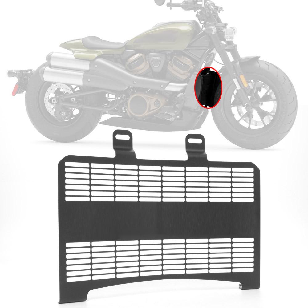 Для Harley Sportster S 1250 RH1250 2021 2022 Аксессуары Защитный кожух радиатора Мотоцикл Передняя решетка радиатора Защитная крышка