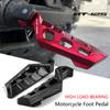 For Yamaha MT-125 MT125 MT 125 2015-2025 Motorcycle Accessories CNC Rear Passenger Footrest Foot Rest Pegs Rear Pedals Anti-slip