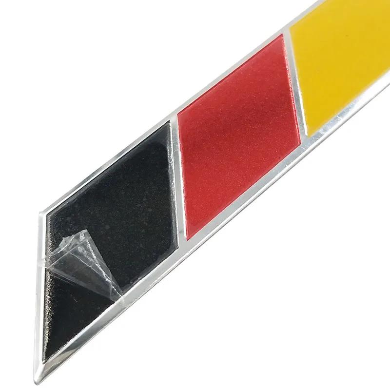 3D Germany Flag Car Sticker Decal Accessories Stickers for Renault Peugeot Citroen Cruze Chevrolet Ford Focus VW Golf Benz BMW