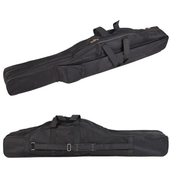 Складная сумка для удочки 1/1,5 м на молнии, чехол для хранения инструментов с удочкой, держатель для снастей