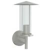 VidaXL Outdoor Wall Light Silver Stainless Steel, Outdoor Wall Lighting, Garden Wall Lamp, Wall Sconce 4006244