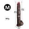 Black Giant Super Soft Super Long Dildo Anal Plug Female Dildo Female Manual Masturbator Adult Sex Toys