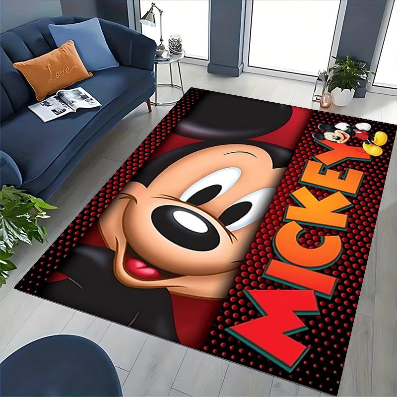 1pc Mickey Mouse Adventure Carpet Rug for Bedroom Living Room Decor Sofa Home Game Area Rug Non-slip Floor Mat. D7220161