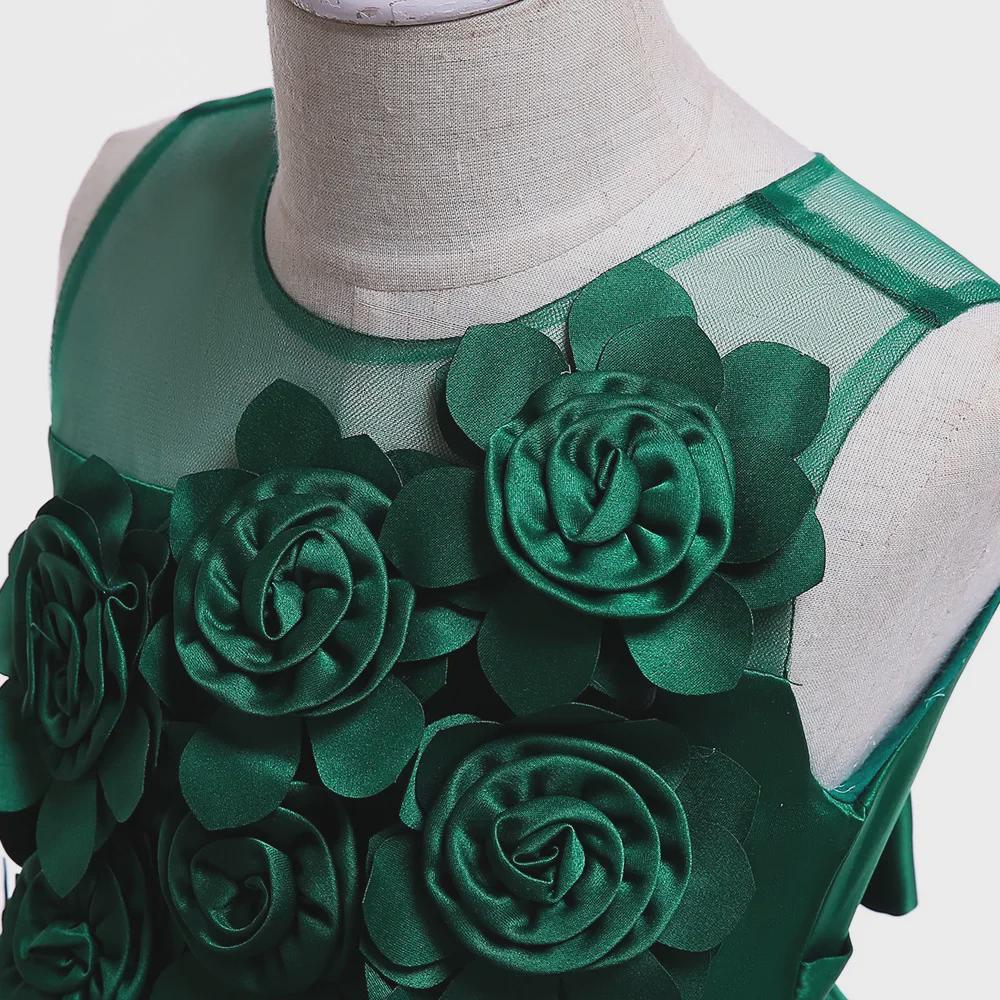 Платье для девочек Flower Princess - Детская сценическая и ведущая одежда