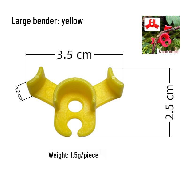 90° Plant Stem Training Clips for Low-Pressure Growth