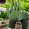 Садовые перчатки для прополки, устойчивые к шипам, дышащие кожаные перчатки, устойчивые к проколам, для копания, посадки цветов, обрезки
