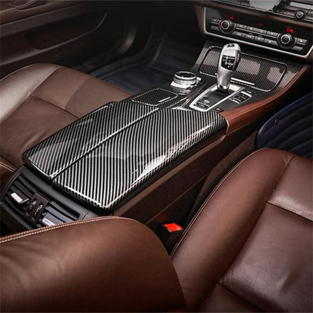 Накладка на подлокотник в стиле карбонового волокна для BMW 5 серии F10 F18 2011-2017 автомобиль с правым рулем Cent