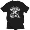 Brend Futbolka Erkaklar 2019 Moda Erkaklar Noyob Paxta Qisqa Yengli O-Bo'yin Rokchilar Kafe Racer Cb750 Motosikl Biker Kundalik Tees