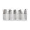 3*3mm Double Grain 20-piece Carbide Rotary File Tungsten Steel Grinding Head Engraving Roller Grinder Drill Bit Alloy Rotary File Set