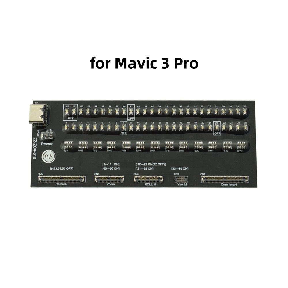 Gimbal Signal Cable Test Board for Mavic Pro/2 Pro/3/3Pro Mini 1/2/SE/4K/2SE/3/3 PRO/4 PRO AIR 2/2S/3/3S PTZ Line Test Tool